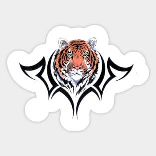 Tiger tattoo design Sticker